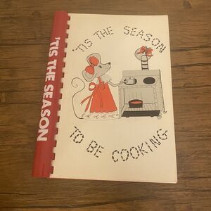 VTG Susan Chrane 1978 Regional Cookbook Local Comb Christmas